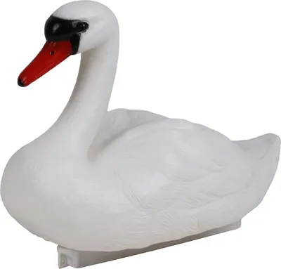 Produktbild von Schwan weiß Teichfigur Teichdeko Gartenfigur Teichvogel Gartendeko Vogel