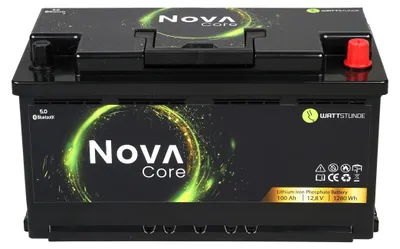 Produktbild von WATTSTUNDE® NOVA Core 100Ah 12V Lithiumbatterie Akku