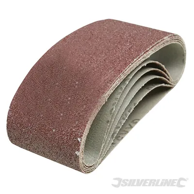 Zdjęcie produktu dla Silverline 171121 Bandaże z liści 75 x 457 mm, 5 szt