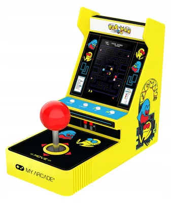 Produktbild von My Arcade DGUNL-7073, Arkade, Schwarz, Gelb, Tasten, 8,89 cm (3.5"), USB Typ-C, 3,5 mm