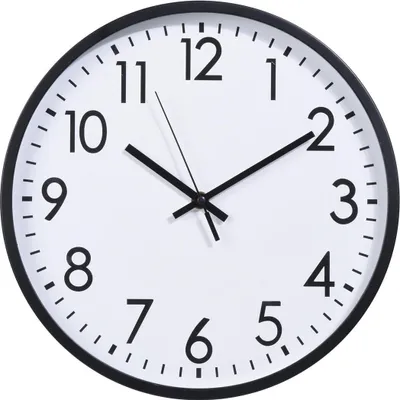 Productafbeelding van Decoratieve wandklok, 30 cm, rond, minimalistisch design