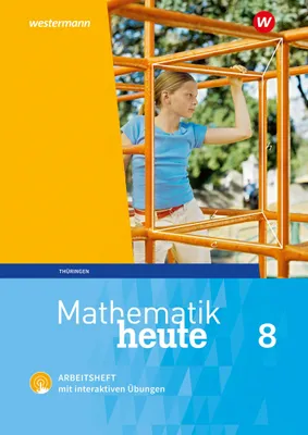 Produktbild von Mathematik heute 8. Arbeitsheft mit interaktiven Übungen. Thüringen