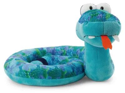 Productafbeelding van NICI knuffel slang ZsaZsa, 18 cm, groen - Pluche knuffel, schattig en zacht, ideaal om mee te knuffelen en te spelen, voor kinderen en volwassenen, een geweldig cadeau, artikelnummer 61711