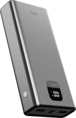 Produktbild von Allity Powerbank APB-100 PD QC 22,5W 20000 mAh Grau
