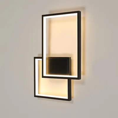 Produktbild von Mckalen Wandleuchte LED Innen Modern, Warmweiss Wandlampe 34W 3825LM, 41CM Nachbildung