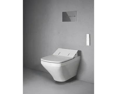 Obrázek produktu pro Bidetové WC set DURAVIT DuraStyle otevřený splachovací kruh vč. WC prkénka 631001002004300
