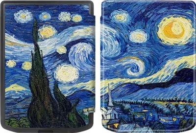 Produktbild von Grafische TPU-Hülle für PocketBook Verse Pro 629 634 (Sternenhimmel)