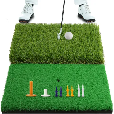 Obrázok produktu pre Tréningová podložka na golf s 8 tee – skladacia a prenosná