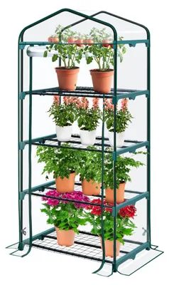 Immagine prodotto di Serra per pomodori - Serra a foglio - 158 x 68 x 50 cm - Trasparente