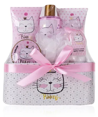 Produktbild von accentra Geschenkset "Princess Kitty" in Körbchen