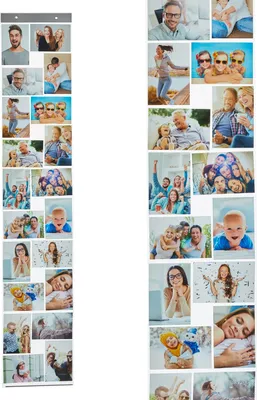 Produktbild von Fotohalter mit 20 Taschen für 10 x 15 cm Quer- und Hochformat