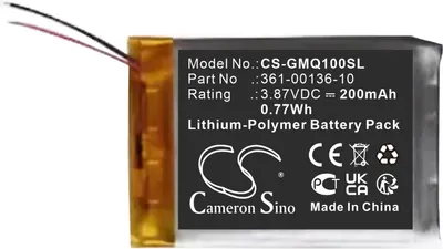 Image de TECHTEK Batterie compatible avec [Garmin] Venu SQ Music, Venu SQ2 Music remplace 361-00136-10, pour 361-00136-20, pour 361-00136-21