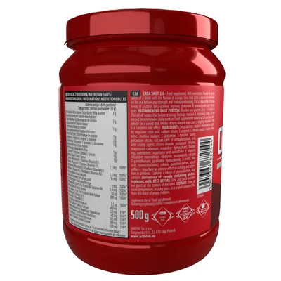 Produktbild von Activlab Crea Shot 2.0 500g Zitrone