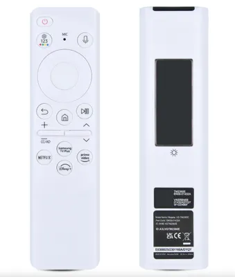 Zdjęcie produktu dla Pilot do telewizora Samsung Solar USB-C z obsługą głosową i 4 przyciskami aplikacji BN59-01432A Premium