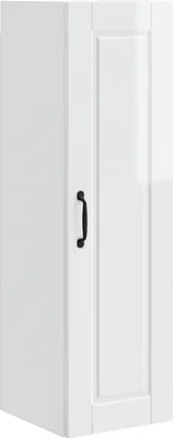 Produktbild von vidaXL Wandschrank PORTO Hochglanz Weiß 30 x 31 x 100 cm Holzwerkstoff