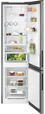 Produktbild von AEG AEG ORC7P361CX Freistehende Kühl-Gefrierkombination / Serie 7000 GreenZone / 2020 mm / Gefrierteil unten / 362 L / TwinTech® – länger frisch / NoFrost / Farbe: Gebürstetes Edelstahl / C ORC7P361CX Gebürstetes Edelstahl