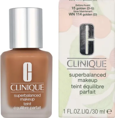 Produktbild von Clinique Superbalanced Makeup, Flasche, Creme, Golden, Tief, Warm, Mischhaut, ölige Haut