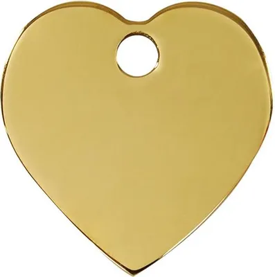 Produktbild von Herz Kupfer Tiermedaille klein/klein 2,01 cm x 2,01 cm - Reddingo