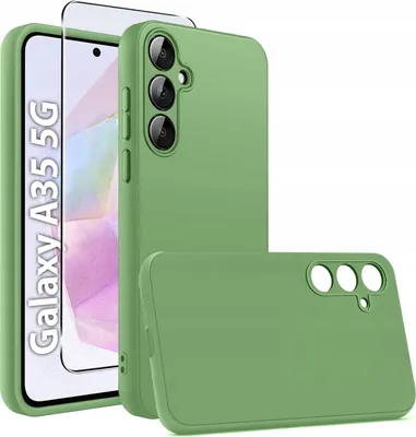 Immagine prodotto di Custodia per Samsung Galaxy A35 5G CASE SOFT MATT PLECKI + VETRO 9H