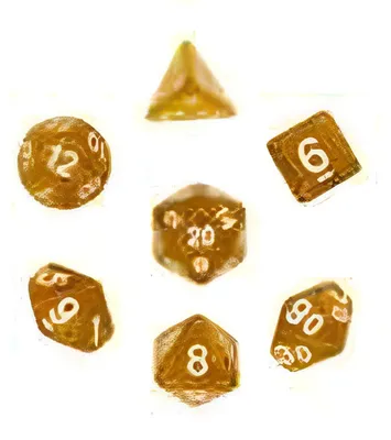 Produktbild von Würfelset Confetti: Powder Gold(7)