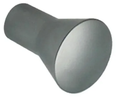 Imagen del producto de Pomo para mueble de zamak con acabado cromado mate, diámetro 16 mm