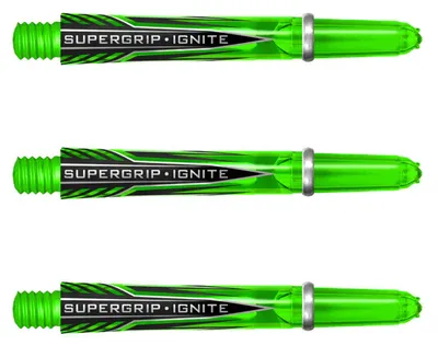 Image de Harrows - Tiges de fléchettes « Supergrip Ignite » lot de 3 PP4368 (40 mm) (vert)