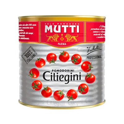 Image de Mutti Pomodorini Tomates cerises au jus de tomate 2500g