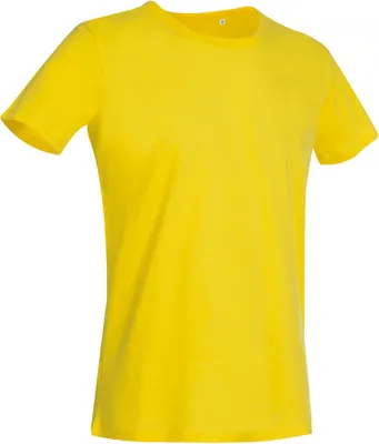 Produktbild von Stedman ST9000 | Crew Neck Herren T-Shirt Ben - Farbe: Daisy Yellow - Größe: M
