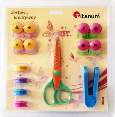 Obrázek produktu pro Kreativní sada s nůžkami Titanum
