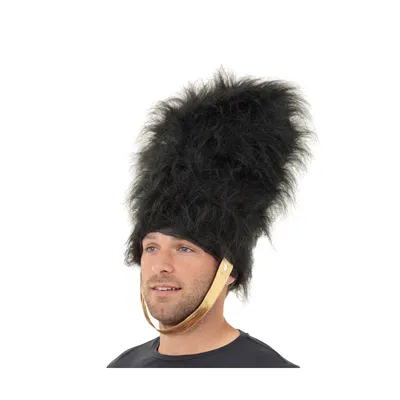 Produktbild von Bristol Novelty Uni Erwachsene Bärenfell Hut BN2355 (Einheitsgröße) (Schwarz)