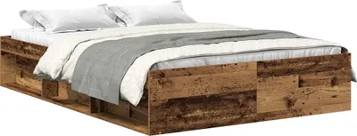 Immagine prodotto di vidaXL Struttura letto senza materasso in legno di recupero 160x200cm materiale a base di legno