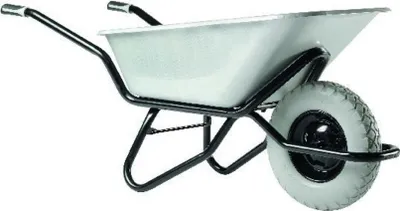 Produktbild von HAEMMERLIN Schubkarre CLIPSO Excelli um 120 L verzinkt Luftrad