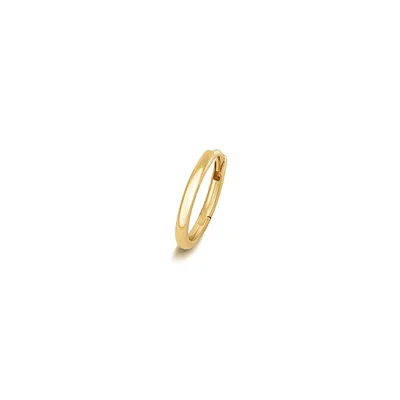 Produktbild von 18 Karat (750) Gold Damen - Einzel Knorpel Creole - 10mm; TRS36971MM10