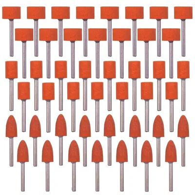 Image de 42 pièces de têtes de ponçage et de polissage pour le ponçage et l'ébavurage