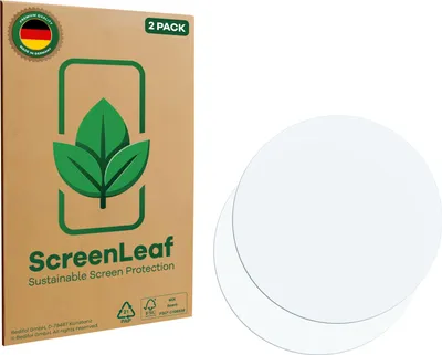 Produktbild von 2x ScreenLeaf Schutzfolie für KitchenBrothers Sous Vide Stick KB717 nachhaltiger Displayschutz Display Schutz Folie Klar Transparent