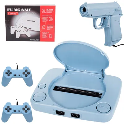 Produktbild von Fernsehspiel Retro-Konsole + Pistole 2x Gamepads + 9999 Spiele