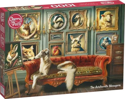 Obrázek produktu pro Puzzle 1000 CherryPazzi The Aristocratic Menagerie 31377
