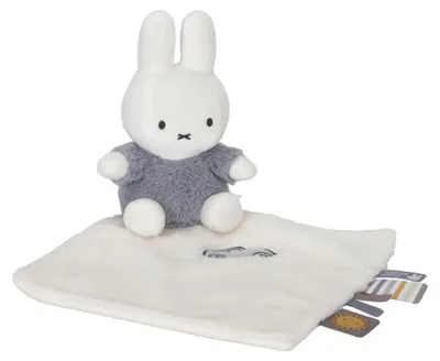 Produktbild von Nijntje Knuffeldoekje Fluffy blue