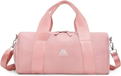 Produktbild von Sporttasche für Mädchen und Kinder mit verstellbaren Schulterreifen, Fitnesstasche mit Schuhfach und wasserdichte Tasche für Gym und Schwimmen