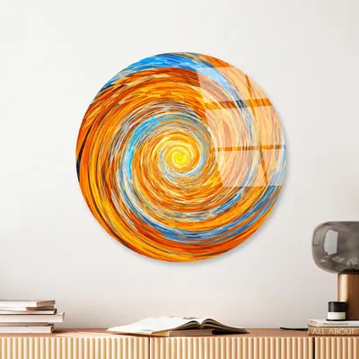 Produktbild von Wallity, UV-1143, Dekorative Malerei aus gehärtetem Glas, Mehrfarbig, 100 % gehärtetes Glas, 30 x 30 cm