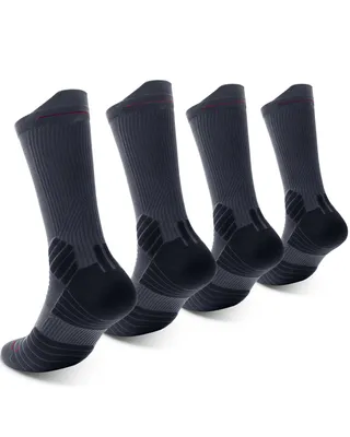 Produktbild von CAMBIVO Sportsocken Kompressionsstrümpfe Herren & Damen 10-15 mmHg, Tennissocken Atmungsaktiv & Anti-Blasen, Unterstützende Laufsocken beim Laufen