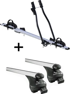 Produktbild von Fahrradträger SAGITTAR + Relingträger Quick XL kompatibel mit für Mitsubishi Outlander III ab 2013
