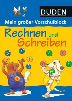 Produktbild von Mein großer Vorschulblock - Rechnen und Schreiben