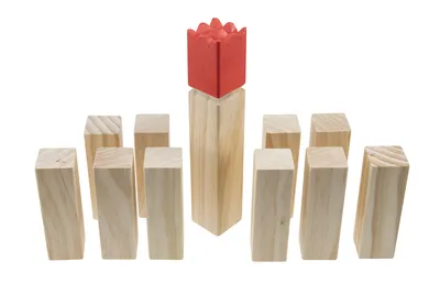 Produktbild von Wikingerspiel Königspiel Geschicklichkeitsspiel aus Holz