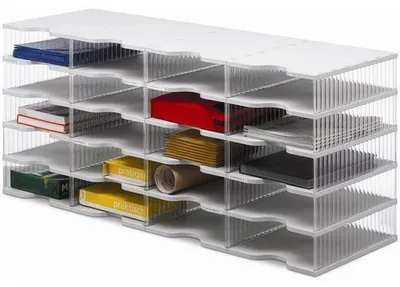 Produktbild von Postsortieranlage Quadro-Tower 20 Fächer