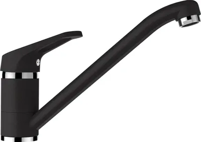 Produktbild von SCHOCK Armatur COSMO in NERO mit schwenkbarem Festauslauf / Einhebelmischer
