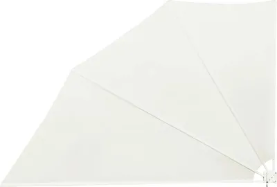 Produktbild von vidaXL Faltbarer Balkonfächer Creme 160×240 cm