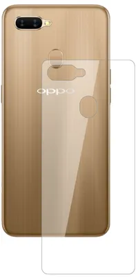 Produktbild von 2x Schutzfolie für Oppo AX7 Pro Rückseite - Anti-Shock 9H Folie dipos Glass Kunststoffglas