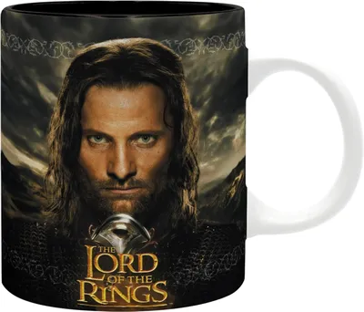 Imagen del producto de Taza Aragorn El Señor De Los Anillos Cerámica 320 mls