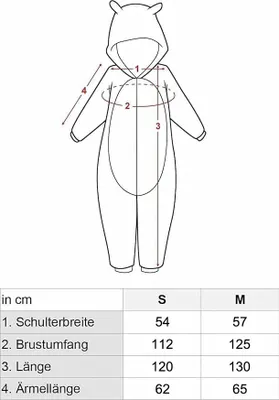 Produktbild von Kigurumi Pyjama von Relaxo für Erwachsene I Snorlax Kostüm I Größe: S